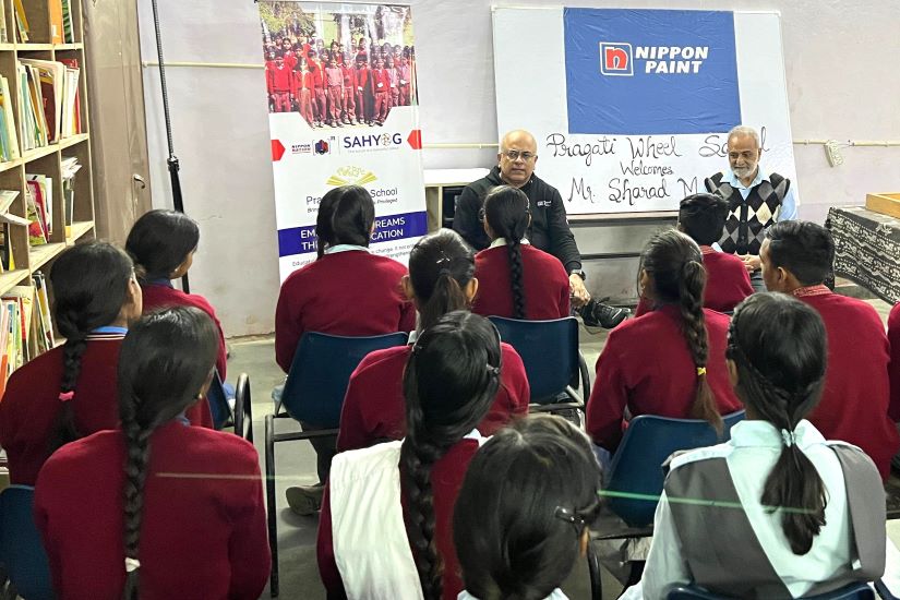 Nippon Paint India partners with Pragati Wheel School to support education